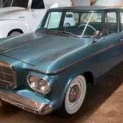 Turquoise Studebaker Lark with 0 Miles available now!