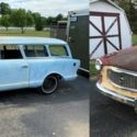 Two 1960 AMC Rambler American Wagons - One project car and one parts car