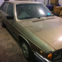 Two 1983 Audi Diesel sedans (two vehicles sold as a package)