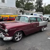 Two - Tone Red/ Silver -Small Block 350 - 4 Speed -3.55 Posi - Body off Resto