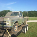 Two trucks for one price 1972 & 1971 Chevy&#039;s Project truck & parts truck