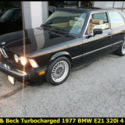 ULTRA RARE 1977 BMW 320I HARDY AND BECK TURBOCHARGED E21 CLASSIC ONLY 113K MILES
