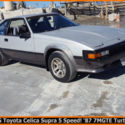 UNIQUE 1985 TOYOTA CELICA SUPRA 5 SPEED WITH 7MGTE 3.0 LITER TURBO UPGRADE!