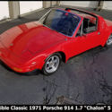 UNIQUE COLLECTIBLE 99,9% RUST-FREE CLASSIC 1971 PORSCHE 914 1.7 CHALON 5 SPEED!