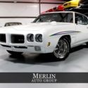 Used 1970 PONTIAC GTO HT WHITE COUPE 6.6L V8 4-SPEED MANUAL