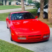 *USED* 1989 Red Porsche 944 S2 w/3.0L I4 208 Engine