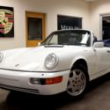 Used 1990 Porsche 911 Carrera 4 Cabriolet WHITE CONVERTIBLE 2-DR 3.6L L6 SOHC 12
