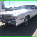 Used 75 Cadillac Eldorado White Convertible Red Leather Classic Vintage Reserve