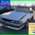 USED 91 Pontiac Sunbird Convertible LE 2L I4 FWD White Auto Sporty Vintage