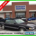 Used 92 Cadillac DeVille 4.9L V8 Auto FWD Blue Black Leather Cheap No Reserve