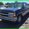 Used 94 Chevy C/K 1500  Sportside 4.3L V6 Auto Blue Pickup Work Truck No Reserve