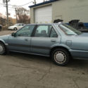Used Blue 1989 Honda Accord LXI 4 Door Sedan; 120hp 2.0L Engine; Upgraded Stereo