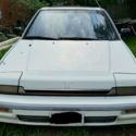 Used White 1988 Honda Accord LX-i