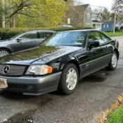 V-12, 600SL, 58,000 miles, Convertible, power soft top w/removable hard top