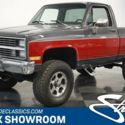 V8 Auto Classic Vintage Collector Lift 4x4 Offroad K-10 Edelbrock Gray Red
