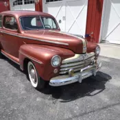 V8 Flathead, with 3 on the tree, very clean car as seen in the pictures