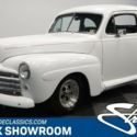 V8 Fuel Injected Auto Classic Vintage Collector Custom White Mustang A/C Hot Rod