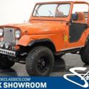V8 Manual Offroad CJ Classic Vintage Collector Orange Bikini Top Motorcraft