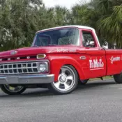 V8 power! A/C, power steering. Custom vintage paint job. Tonneau cover, US Mags