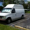 Van Ford Econoline E-250 Set Up for Pet Grooming