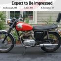 Vermilion Triumph Daytona at AlphaCars & Ural of New England