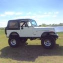 Very Clean White 1982 Jeep CJ7 Limited