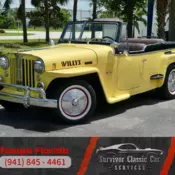 Very Cool 1949 Willy's Jeepster Restomod with 350CID V8 & Transmission