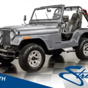 Very Cool CJ! Rebuilt 4.2L Inline 6, 3 Speed Manual, Soft Top, Sharp Pepper Gray