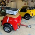 Very cool classic austin mini custom trailer made from two mini's