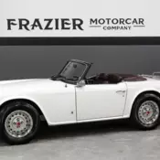 VERY HONEST SOLID ORIGINAL TR6 with no rust or accident history white/brown