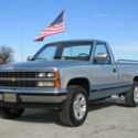 VERY NICE 1989 4X4 Chevy Silverado Pick Up Truck 5.7 350 V-8 A/T W/OD Off Road