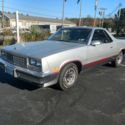 very original 1986 El Camino TRUE SS A very nice ride well optioned