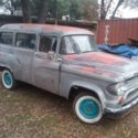 Very Rare 1966 Dodge D100 Half Ton Town Wagon Panel