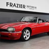 VERY SHARP and STRIKING 45000 mile 4.0 6 cyl XJS CONVERTIBLE.RED/BLACK