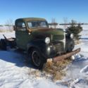 Vintage 1941 ? Dodge truck Rat rod car hauler
