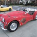 VINTAGE 1961 TRIUMPH TR3 RUNNING PROJECT GOOD DRIVETRAIN ALL ORIGINAL