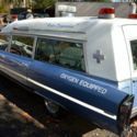 Vintage 1966 Cadillac Miller Meteor Ambulance---Rare antique