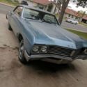 Vintage 1967 Blue Buick Skylark Two Door Coupe California plates 67 GM