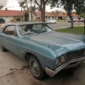 Vintage 1967 Blue Buick Skylark Two Door Coupe
