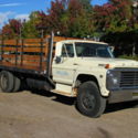 Vintage 1968 Ford F-600 Flatbed Truck 2 Tons