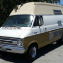 Vintage 1971 Dodge Tradesman 300 318 Factory Air Sundial Van Conversion
