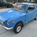 VINTAGE 1972 HONDA Z600 COUPE BLUE 53K! ORIGINAL 95% COMPLETE PROJECT
