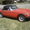 Vintage 1976 MGB Convertible