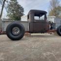 VINTAGE  32 FORD TRUCK  AGED PATINA RARE HOT ROD RAT RACE  NICE SOLID BAD ASS