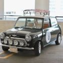Vintage BRG Rally Mini Cooper