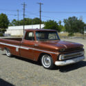 VINTAGE CHEVY HAULER FLEETSIDE LOWERED RAT HOT ROD CUSTOM PICKUP TRUCK PATINA 66