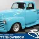 vintage classic chrome aluminum blue black chevy Edelbrock Auto Meter Flowmaster