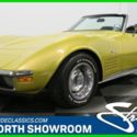 vintage classic vette c3 350 v8 auto convertible chevy chrome bumpers 1971 Used