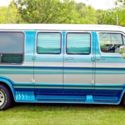 Vintage Dodge Conversion Van
