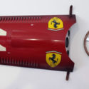 Vintage Ferrari F1 Grand Prix race car inspired hood panel wall art hand made